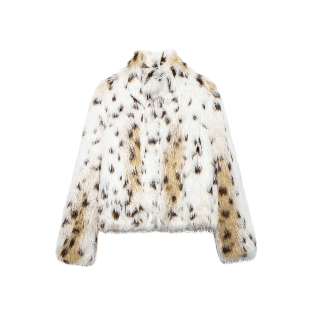 Astrid | leopard coat