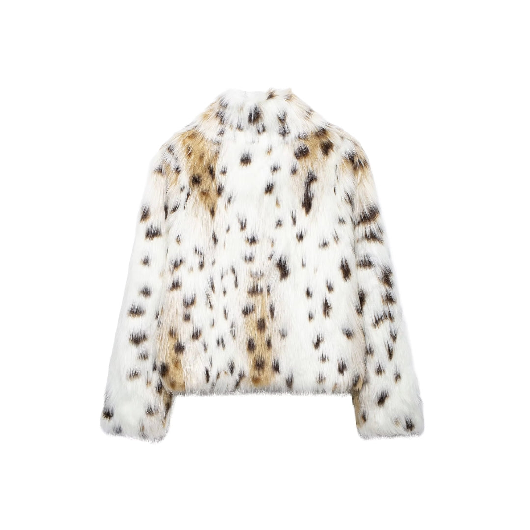 Astrid | leopard coat