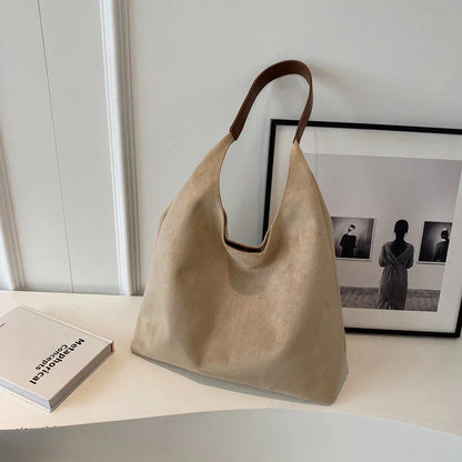 Astrid | Suede Tote Bag