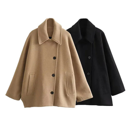 Astrid | Oversized wool coat