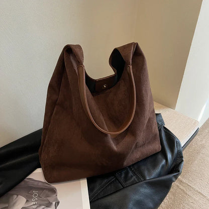 Astrid | Suede Tote Bag