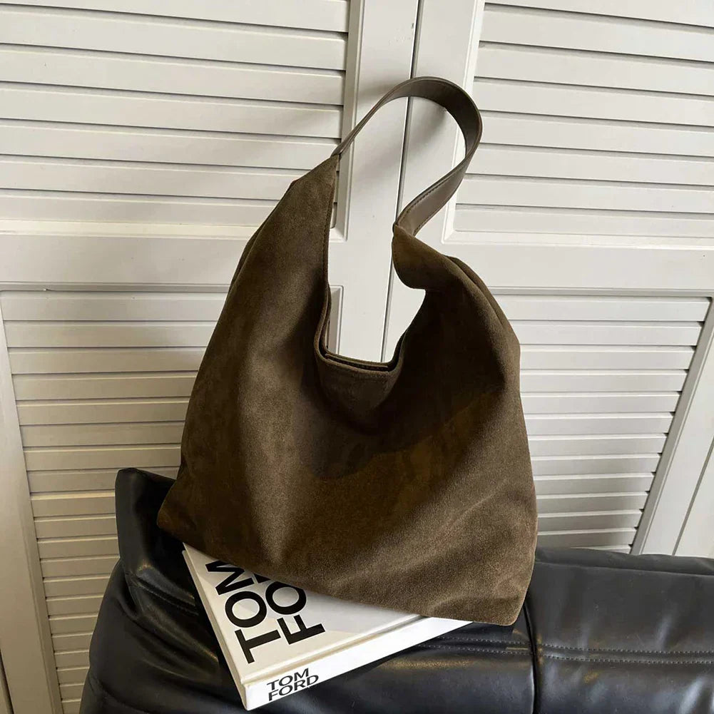 Astrid | Suede Tote Bag