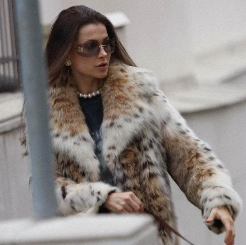 Astrid | leopard coat