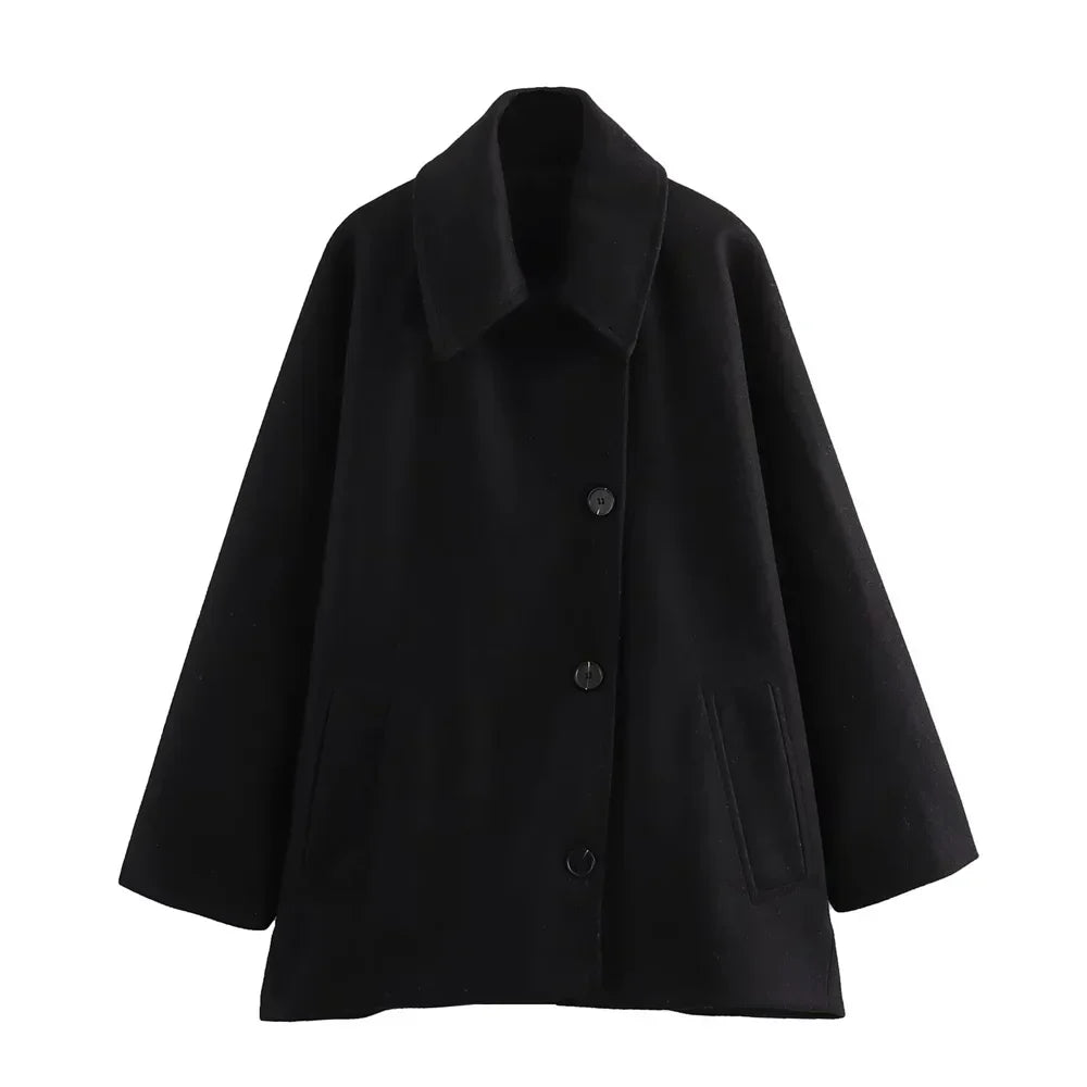 Astrid | Oversized wool coat