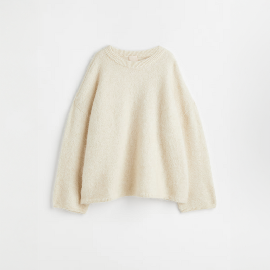 Astrid™ | Blød Mohair Rundhals Sweater